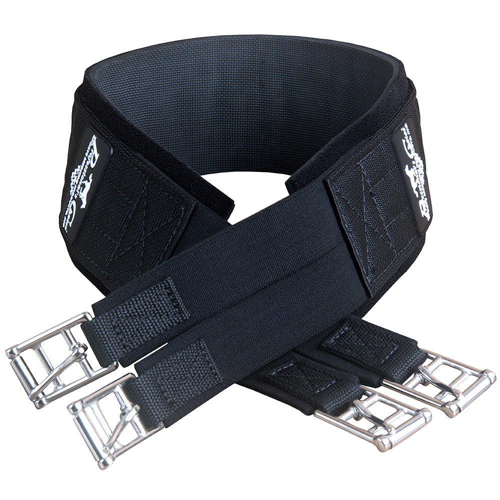 50" Professional Choice Training Elastic Smx English Horse Girth Cinch Black