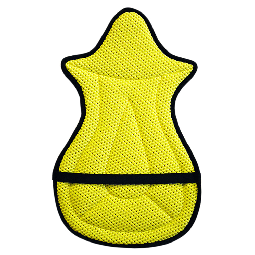 Hilason Anti Slip Cushion Grip Saddle Seat Cover With Yellow