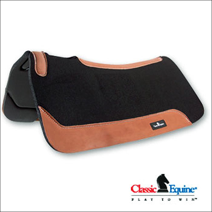 3/4" Classic Equine Contourpedic Felt Horse Saddle Pad 31X32