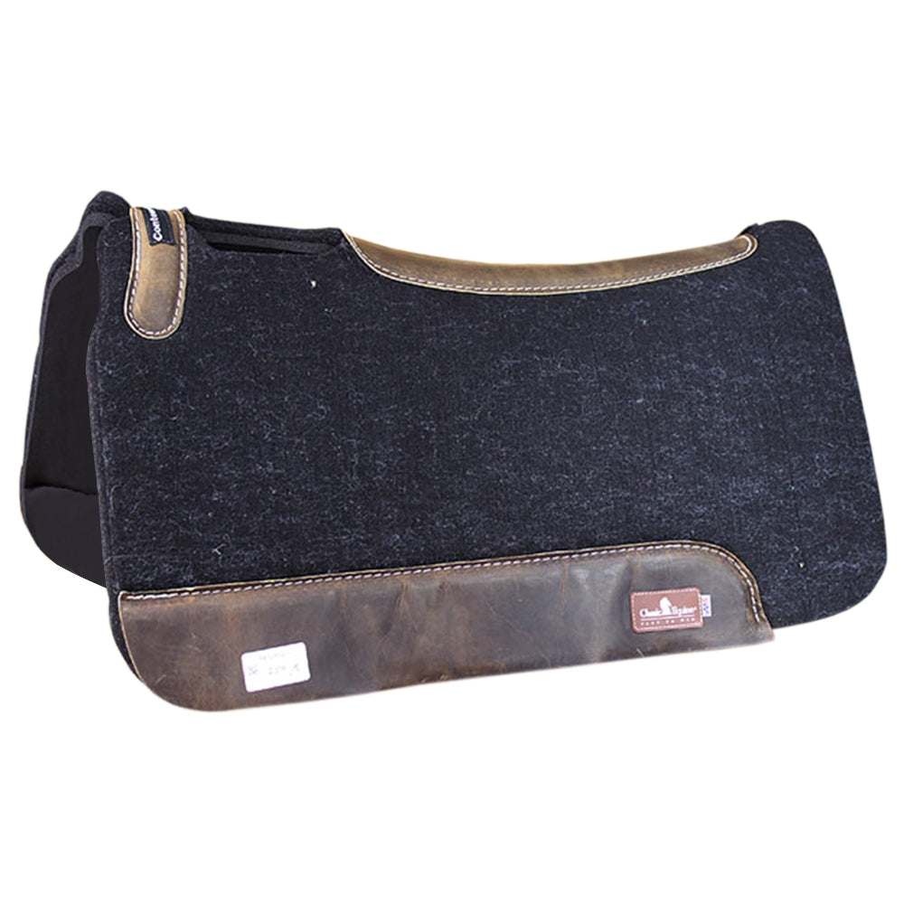 30"X30" Classic Equine Western Tack Horse Correction Saddle Pad Grey