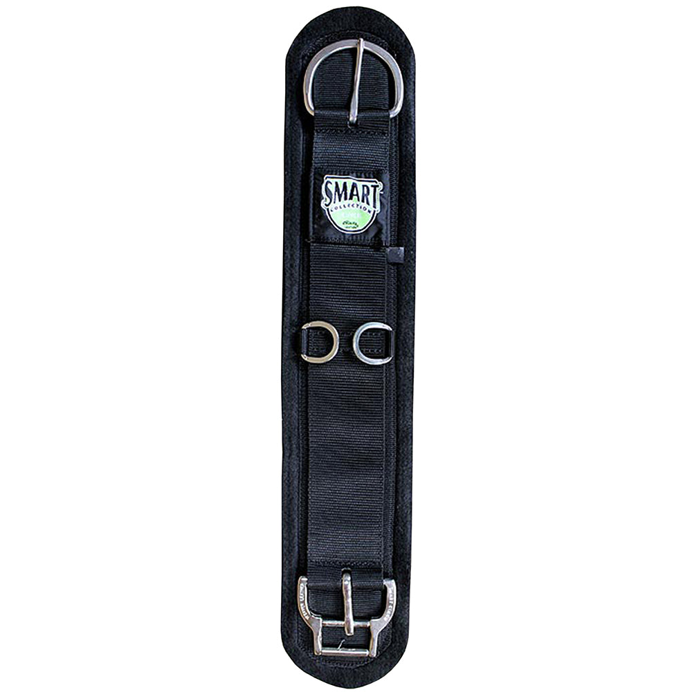 30 In. Weaver Black Felt Lined Straight Horse Cinch Roll Snug Buckle