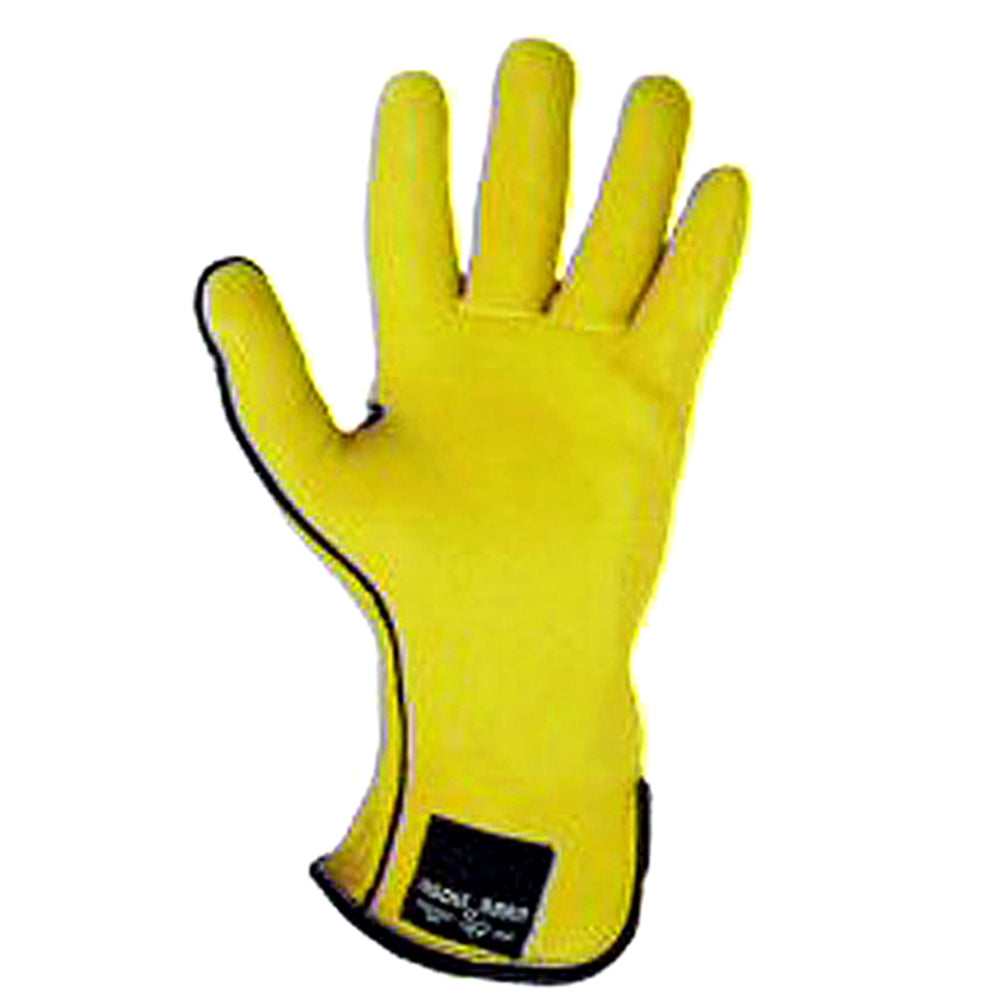 7.5 Size Left Hand Saddle Barn Deer Skin Super Pro Rodeo Riding Gold Gloves