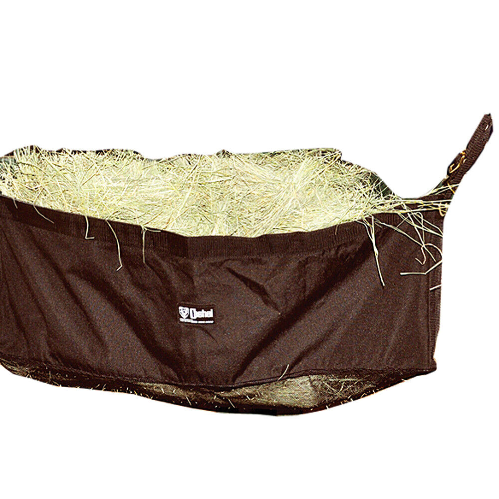 Large Cashel Horse Corner Feeder Mesh Bottom Brown
