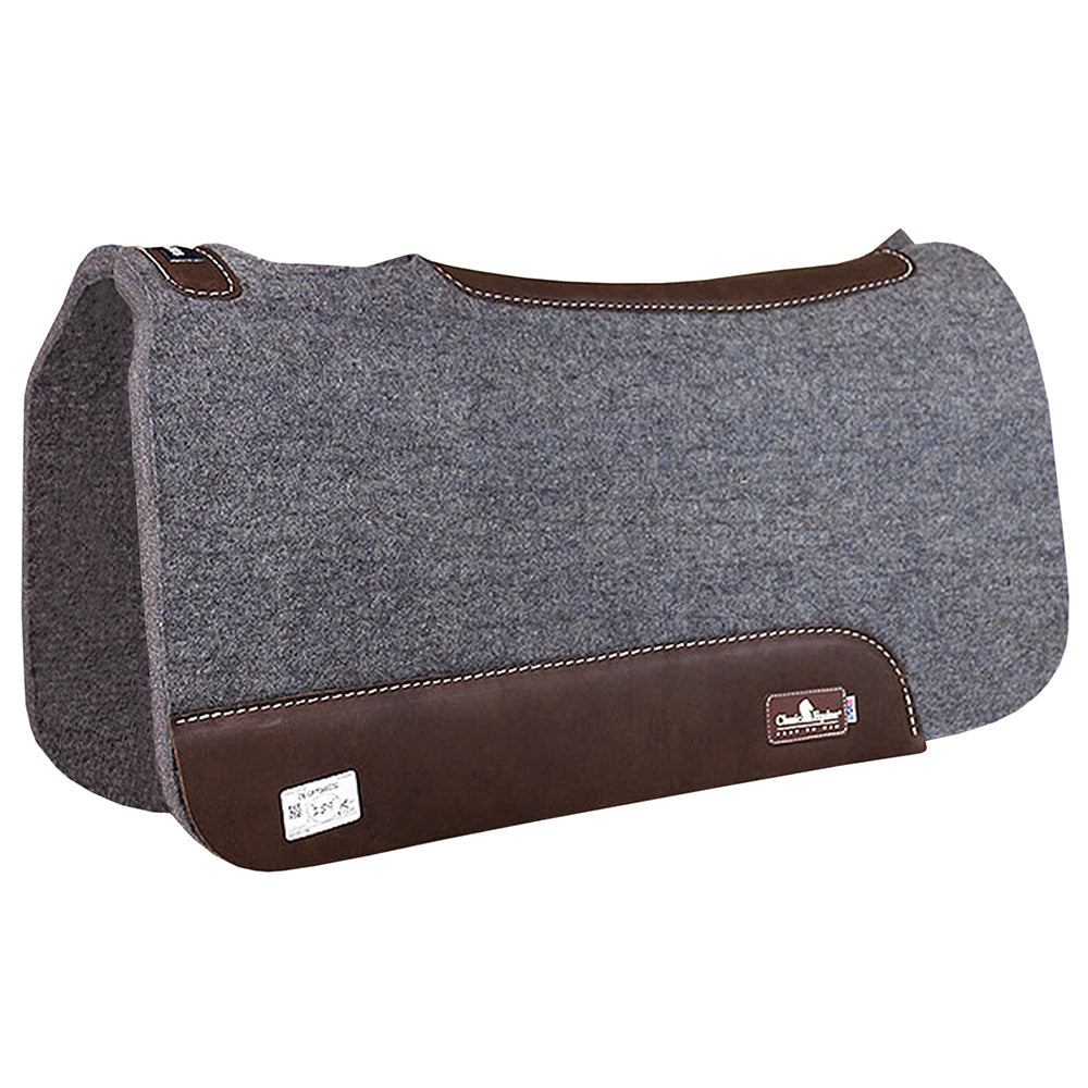 30X32 Classic Equine Horse 3/4" Wool Felt Saddle Pad