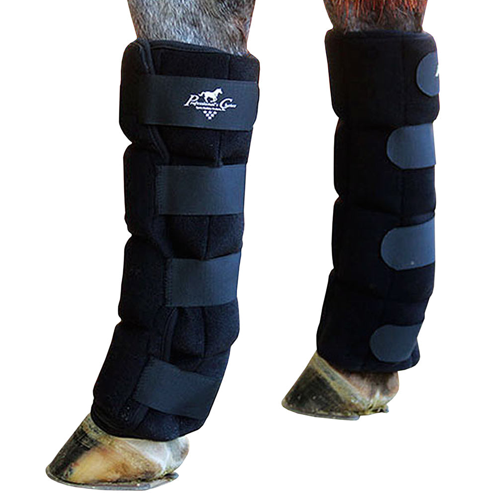 3X5 Standard Size Professional Choice Neoprene Horse Ice Boot Black