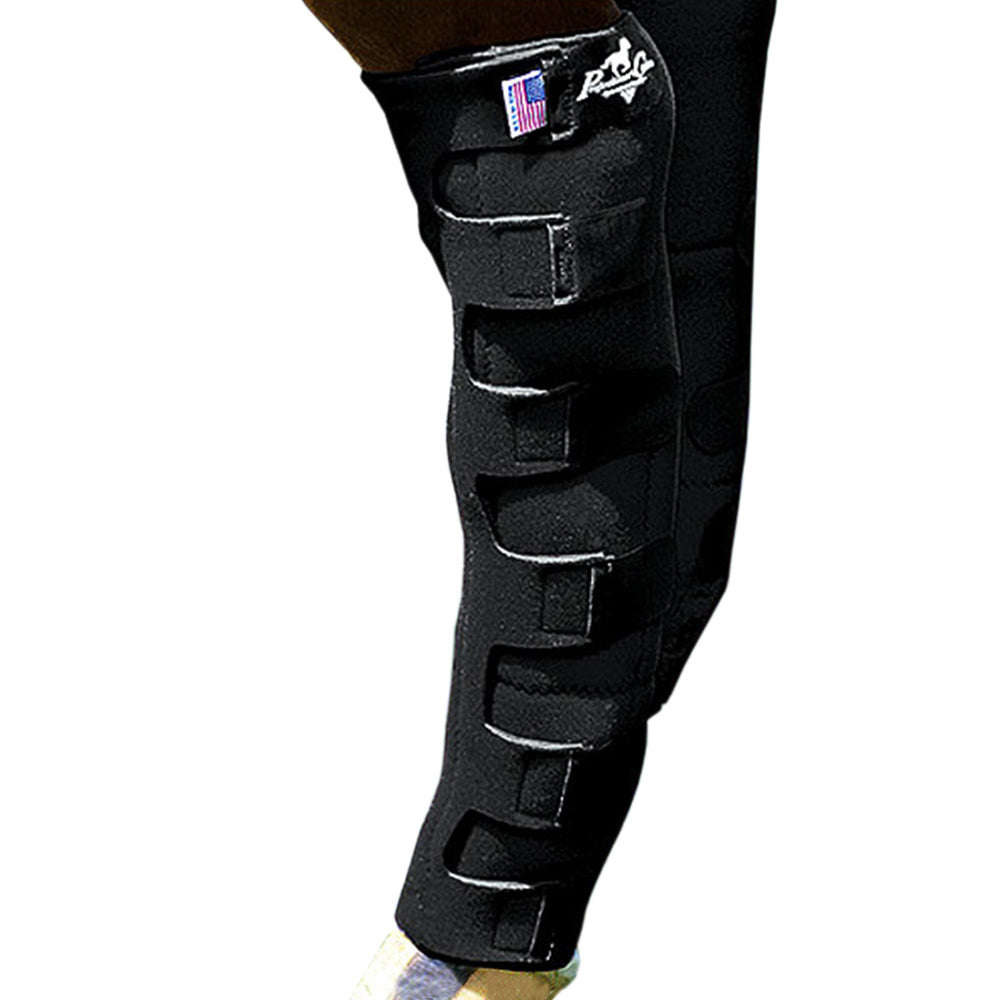 Professional Choice Nine Pocket Horse Ice Boots Leg Black Pair