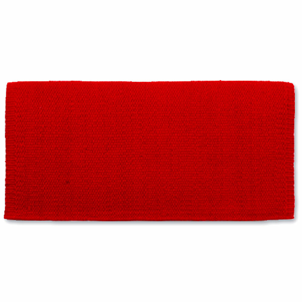 36X34 Mayatex Synthetic Yarn Wool Durable Show Horse Saddle Blanket red