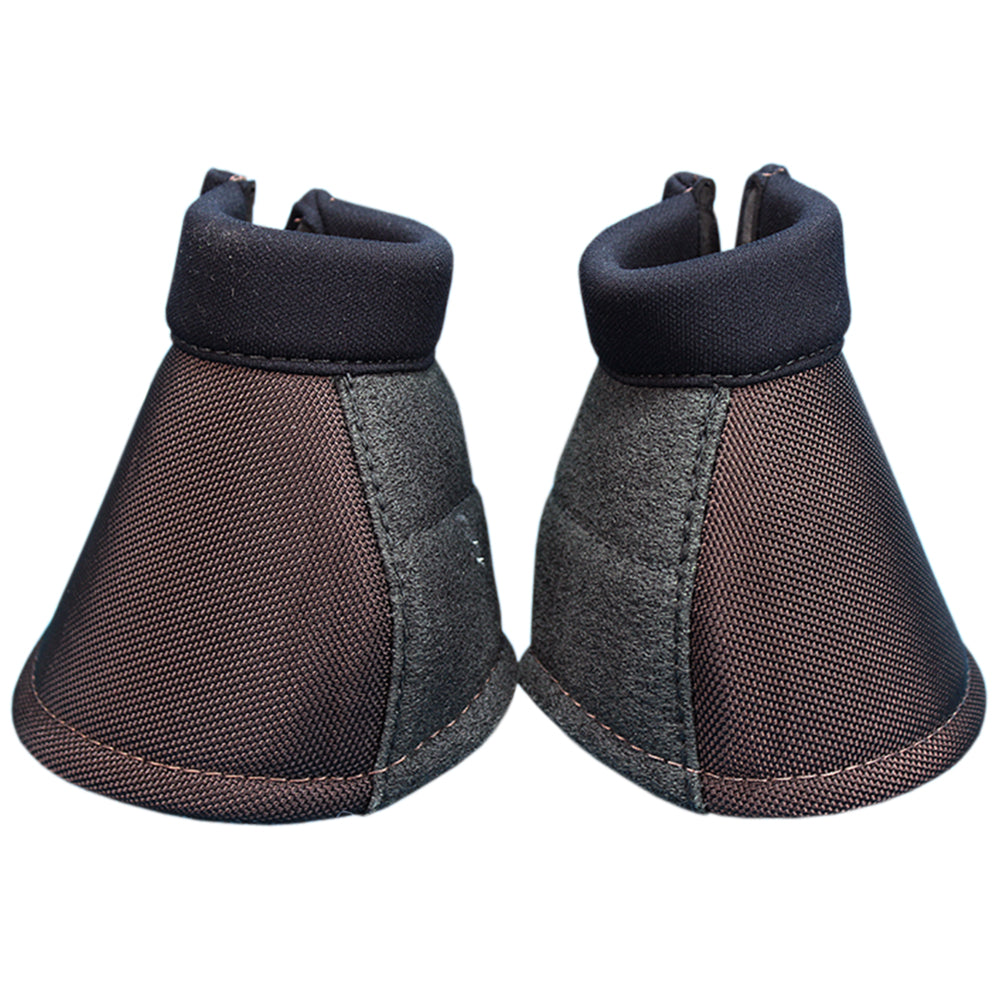 Chocolate Classic Equine Dyno Horse Over Reach No Turn Bell Boots