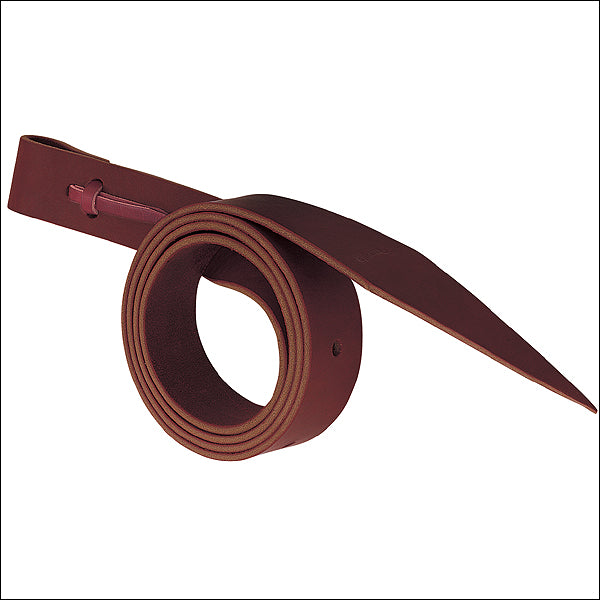 Weaver Latigo W/ Holes Burgundy Leather Hosre Cinch Straps 1-3/4 Inch X 84