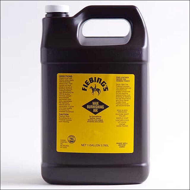 Fiebing'S Wax Burnishing Ink Dark Brown 32 Ounce