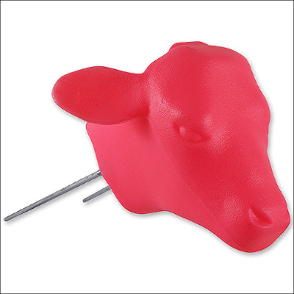 Classic Equine Pink Calf Head Dummy Roping Western Rodeo Bull