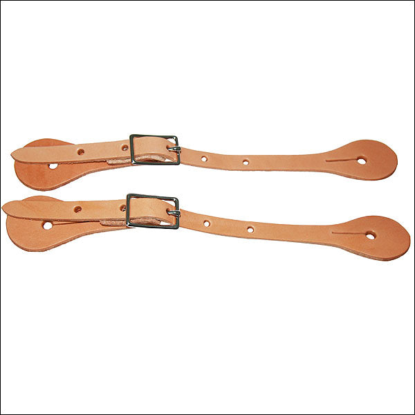 Hilason Russet Latigo Leather Kid Spur Straps Western Tack