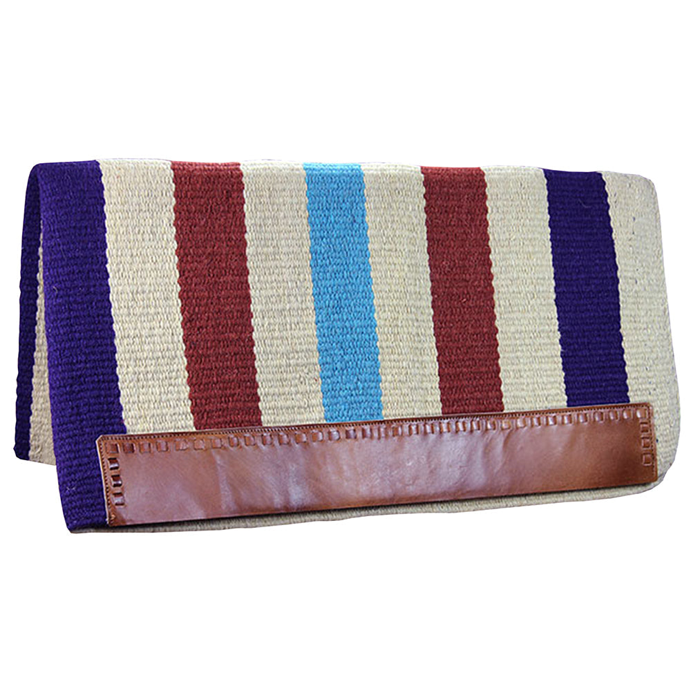 Purple Turqoise Professional Choice Casa Zia Navajo Wool Horse Saddle Blanket