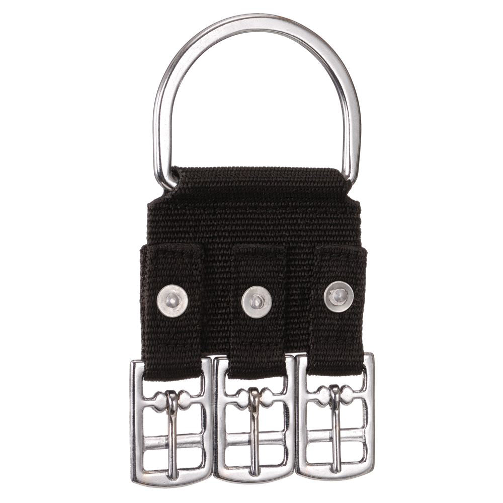 Tough-1 Black Nylon Three Buckle Western Cinch Girth Converter Tack Horse