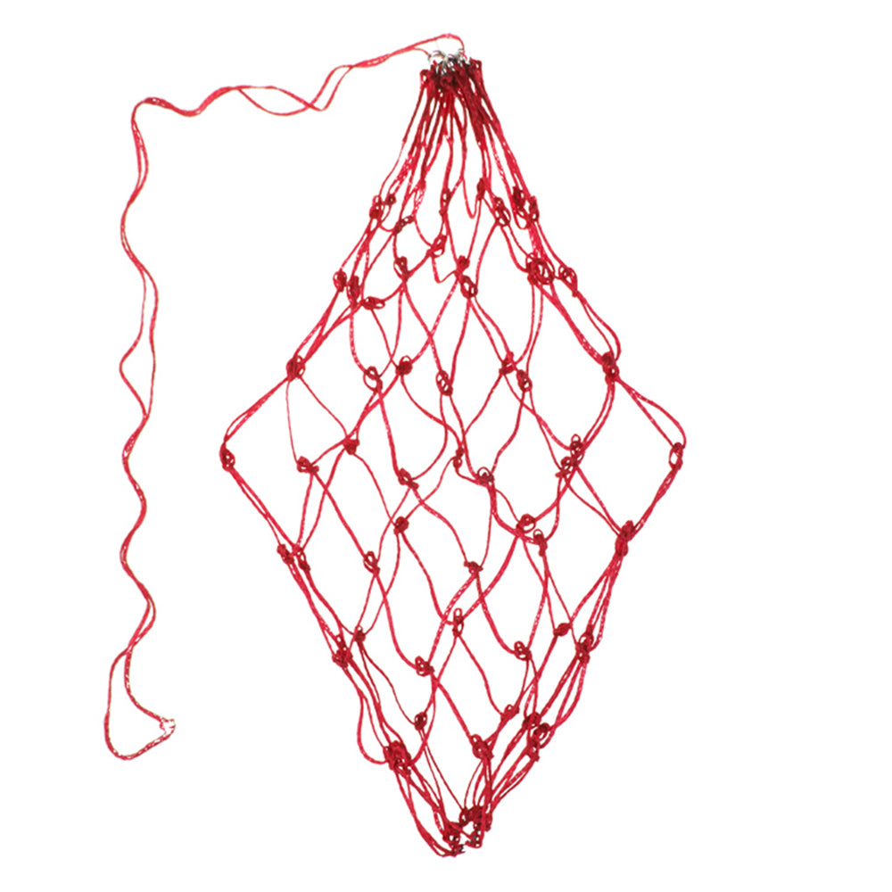 Hilason Poly Cord Hay Net for Horses, 42 Inch Standard Slow Feed Hay Bag, Woven Horse Hay Feeder for Barn, Pasture & Trailer