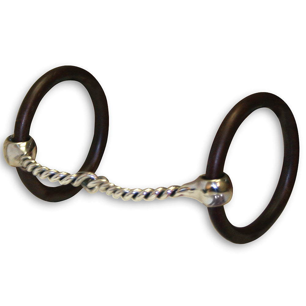 Professional Choice Bob Avila Copper Sweet Iron Twist Mouth Snaffle Horse Bit