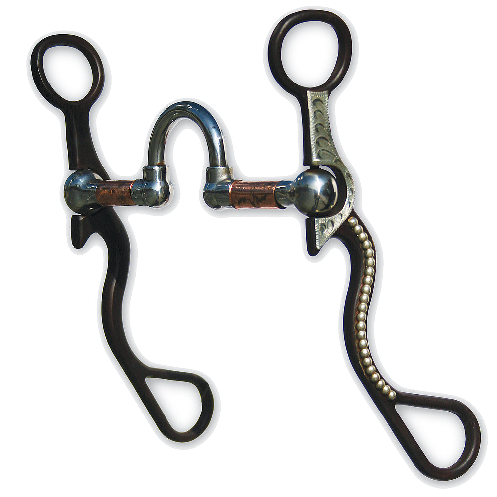 Avb108 Professional Choice Bob Avila Signature Shank Correction Horse Curb Bit