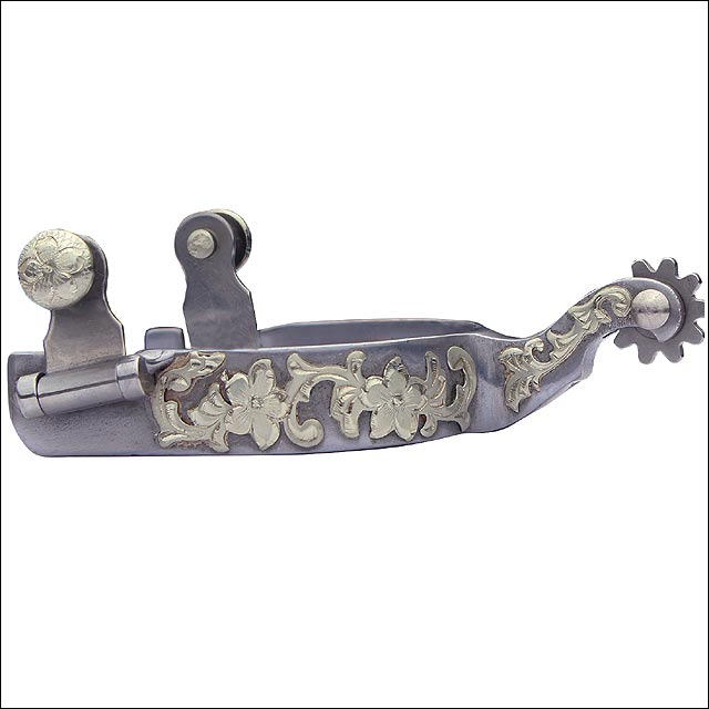 Professional Choice Western Floral Design Shank Spur
