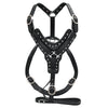HILASON Genuine Leather Dog Harness Padded Heavy Duty & Comfortable Fit