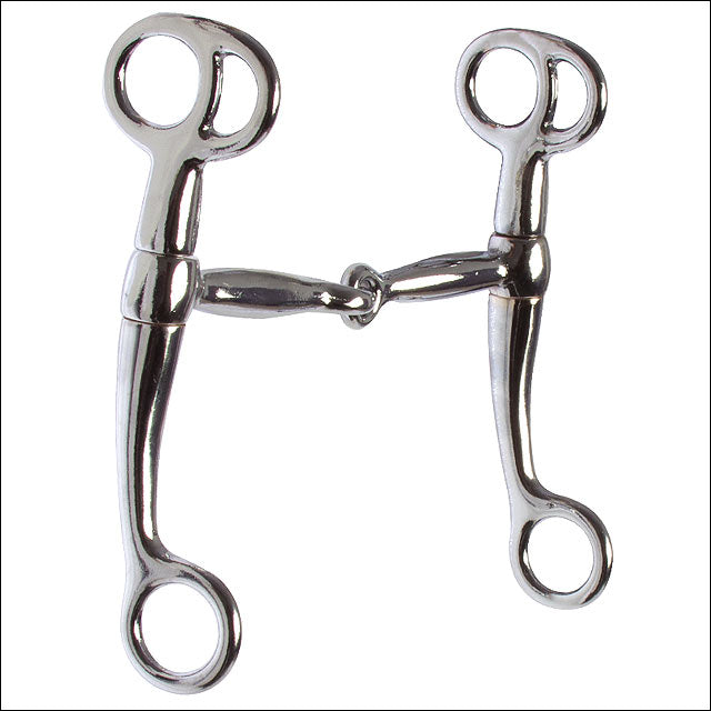 5" X 6" Hilason Western Mi Tom Thumb Horse Bit Cheekpiece