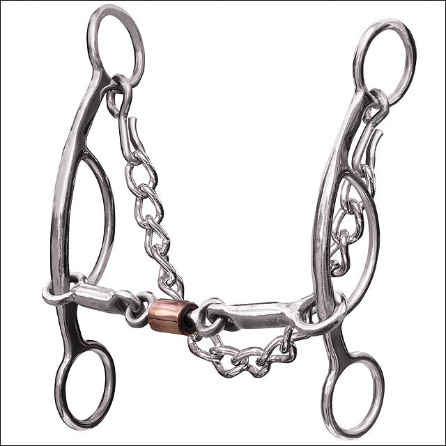 Professional Choice Futurity Horse 3 Piece Smooth Mouth 6.5" Bit