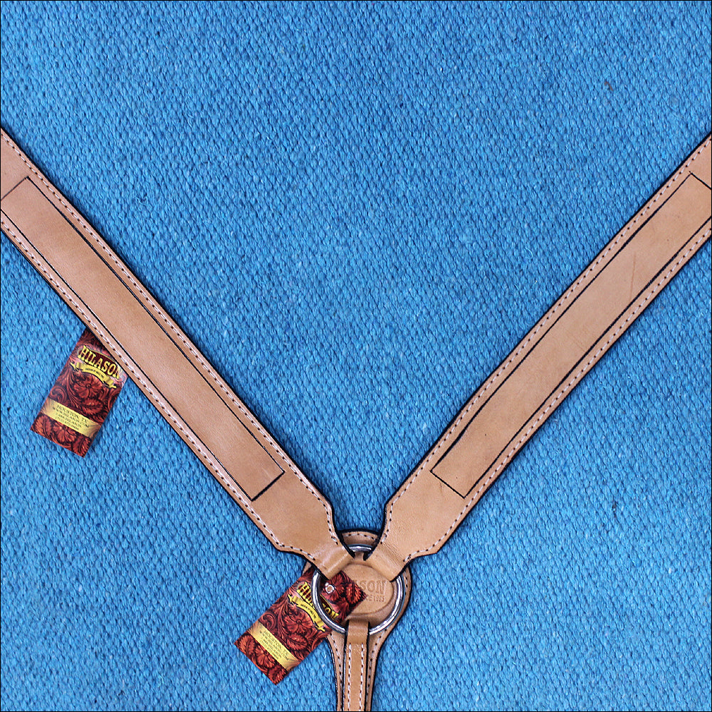 Western Horse Breast Collar Tack American Leather Tan Hilason