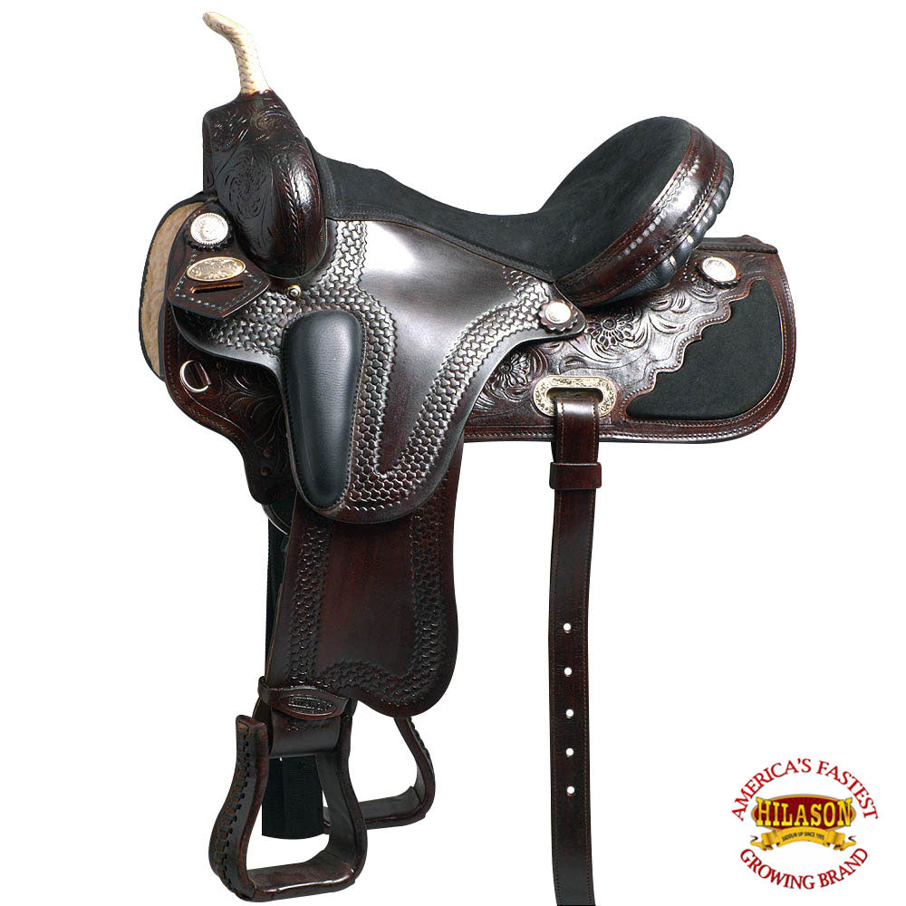 Flex Tree Western Horse Saddle American Leather Trail Barrel Racing By Hilason