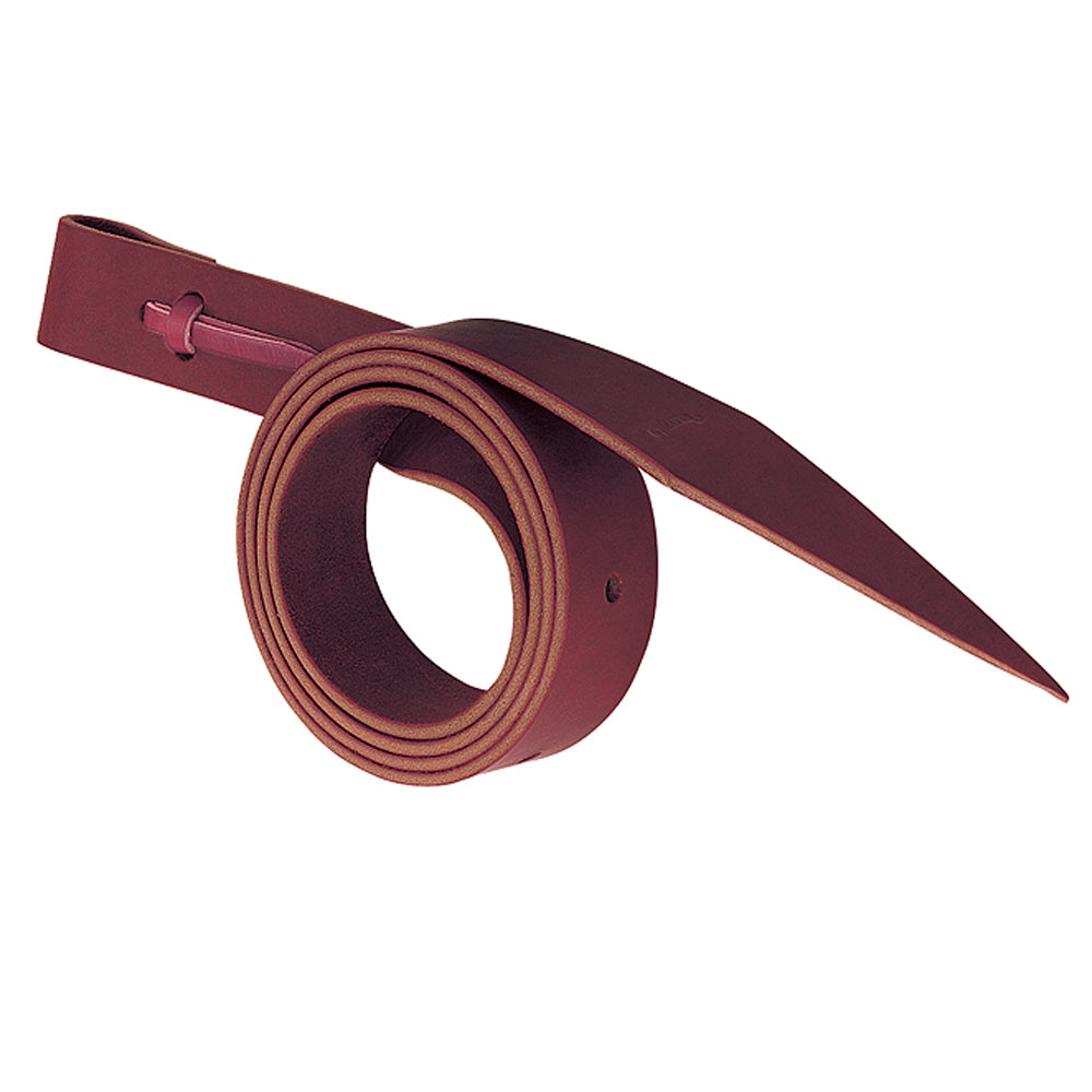1-1/2" X 60"Â Â Weaver Leather Latigo With Holes Western Saddle Burgundy