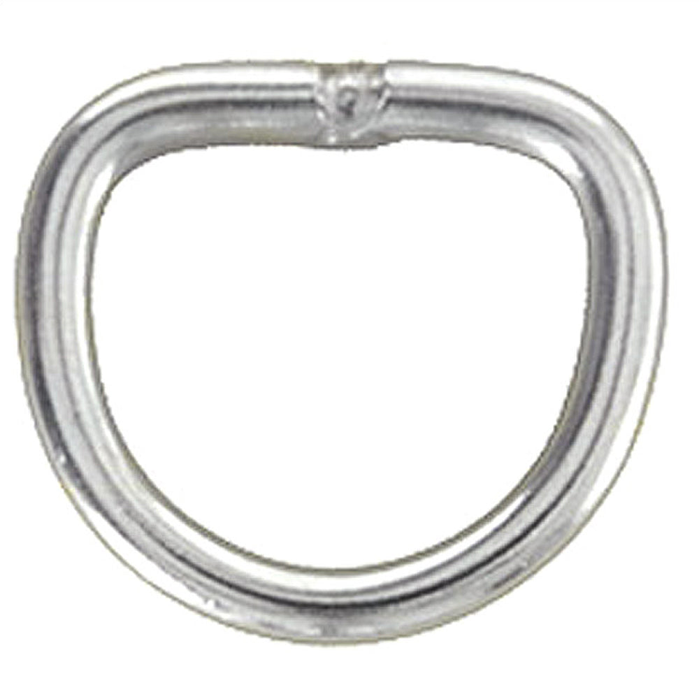 Hilason Western Horse Tack Welded Wire Nickel Plated Dee Ring