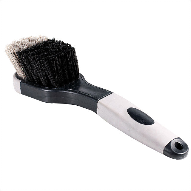 Horze Western Tacksoft Grip Horse Bucket Brush Black