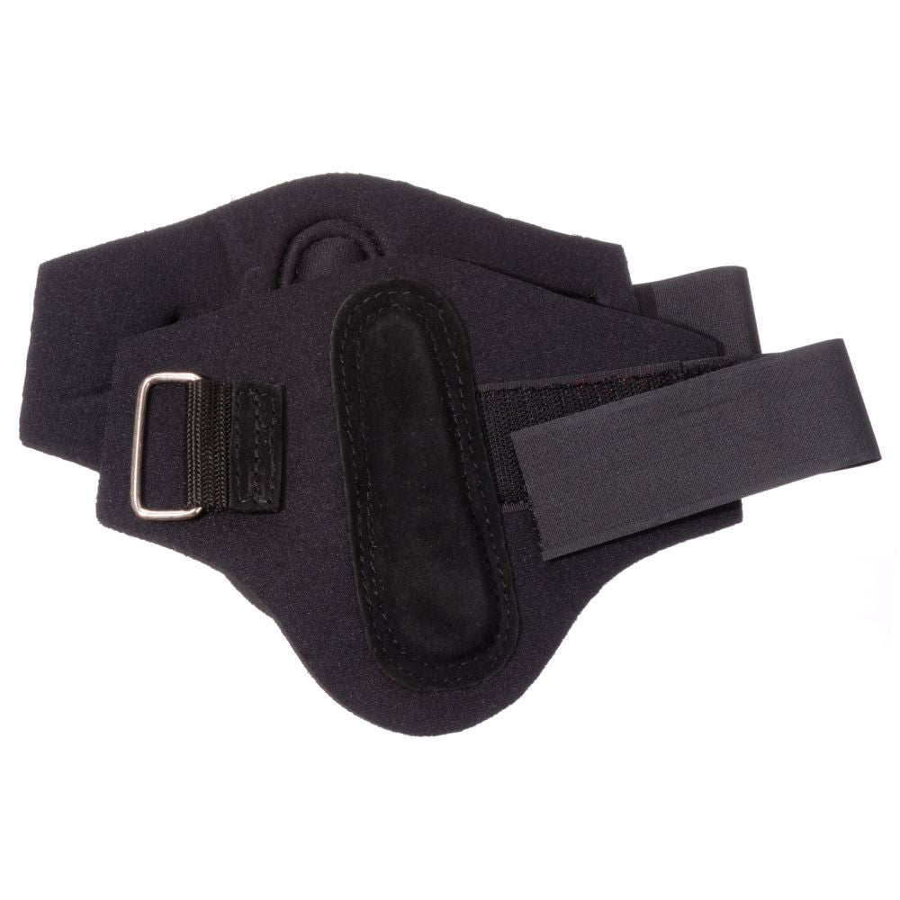 Tough 1 Miniature Neoprene Splint Horse Leg Boots W/ Suede Outer Panel Black