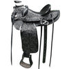 HILASON Western Horse Wade Saddle American Leather Ranch Roping | Hand Tooled & For Horses