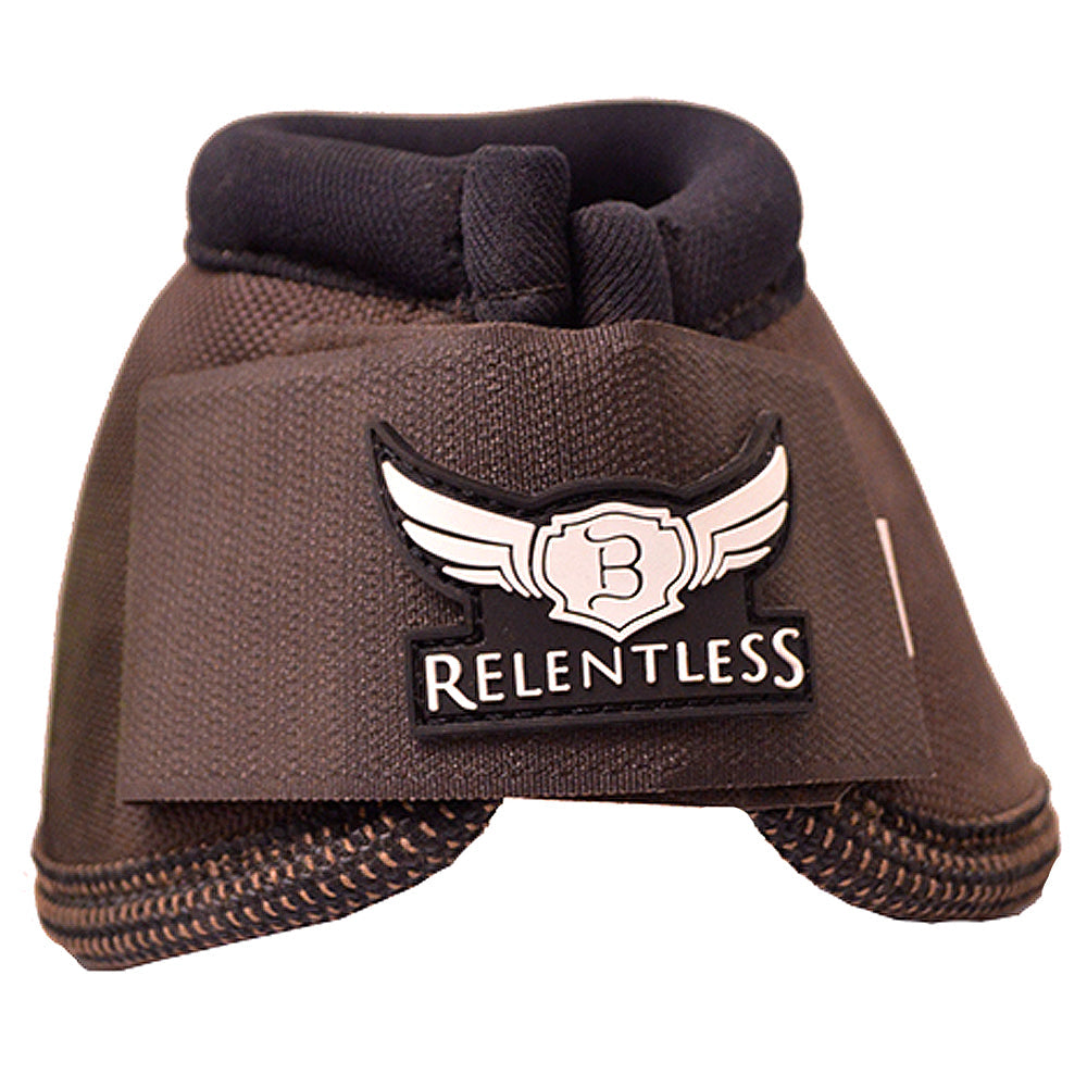 Cactus Ropes Relentless Strikeforce Nylon Horse Leg Bell Boots Chocolate