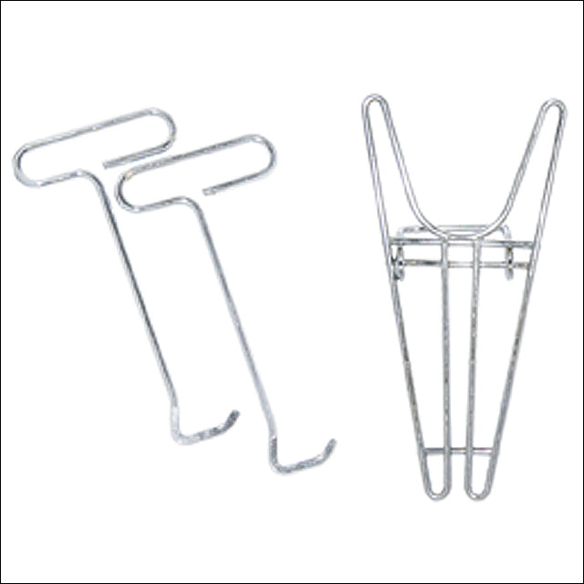 Hilason Western Horse Riding Boot Hooks And Jack Nickel Plated