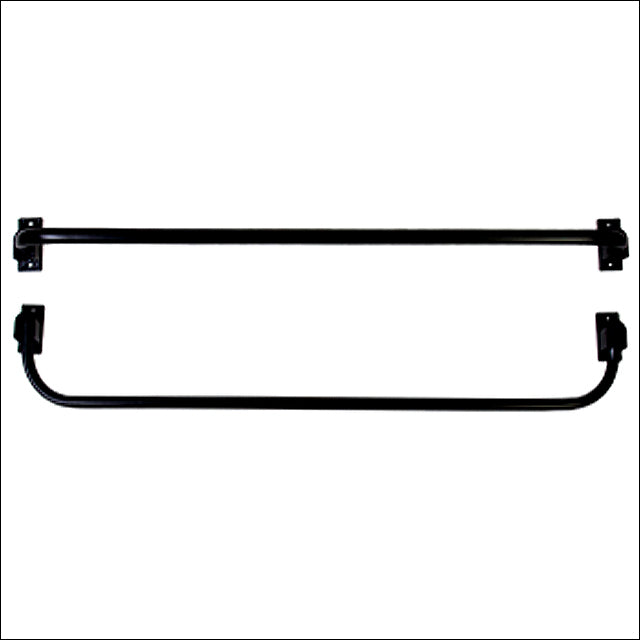 36" Hilason Western Collapsible Blanket Bar 40"X22 Mm Tube Overall Black 1Pc.