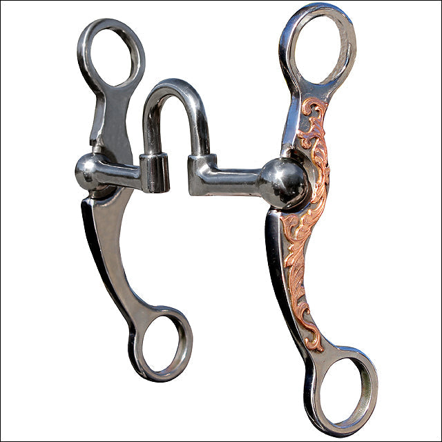 6" Professional Choice Correction Stockman Horse Bit 5 1/4 In Mouth