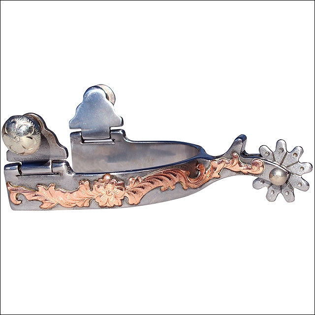 Professional Choice Horse Riding Kids Roping Spur With Copper Pair