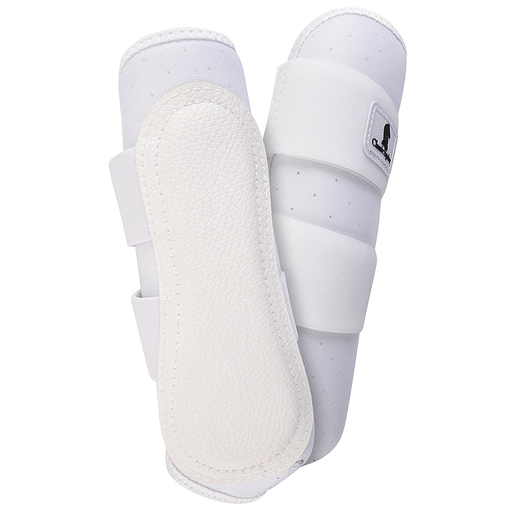 Classic Equine Airwave Ez Wrap Ii Splint Pad Horse Leg Hind Boots Pair White