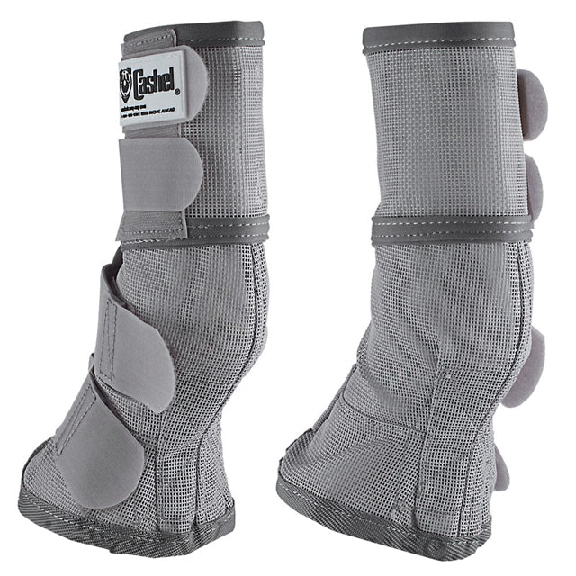 Cashel Fly Pony Horse Leg Guard Cool Mesh Boots Grey