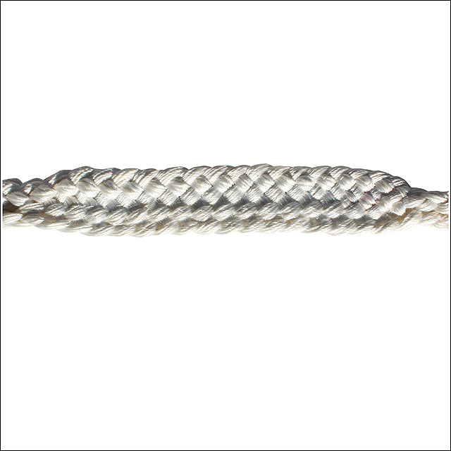 Professional Choice Cowboy Braided Noseband Horse Rope Halter White