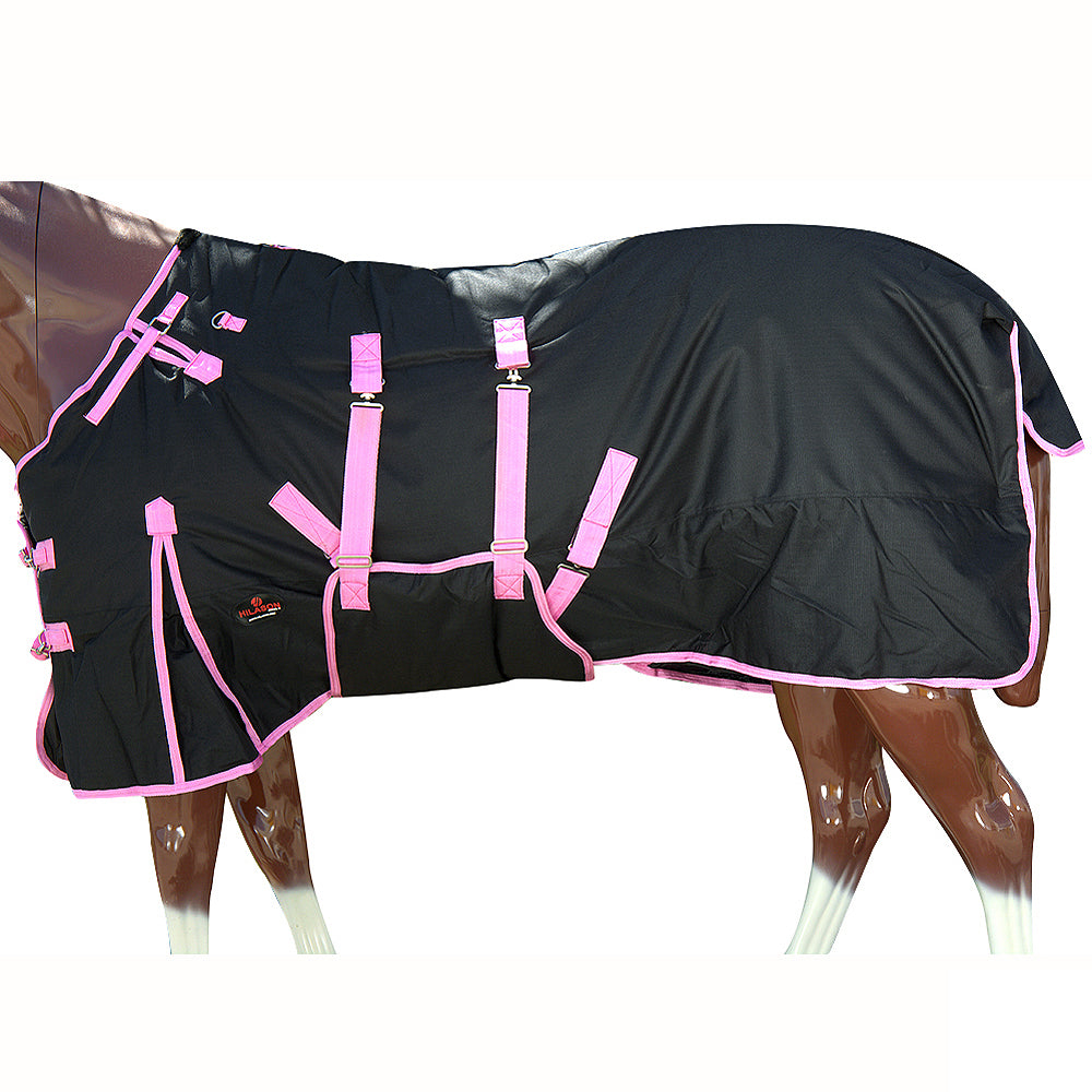 HILASON 1200D Winter Waterproof Poly Horse Blanket Belly Wrap| Horse Blanket | Horse Blankets for Winter Waterproof | Horse Turnout Blanket | Horse Turnout |400 GSM