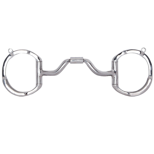 5" Toklat Myler Eggbutt With Stainless Steel Ported Barrel Mb 33 Mouth Bit