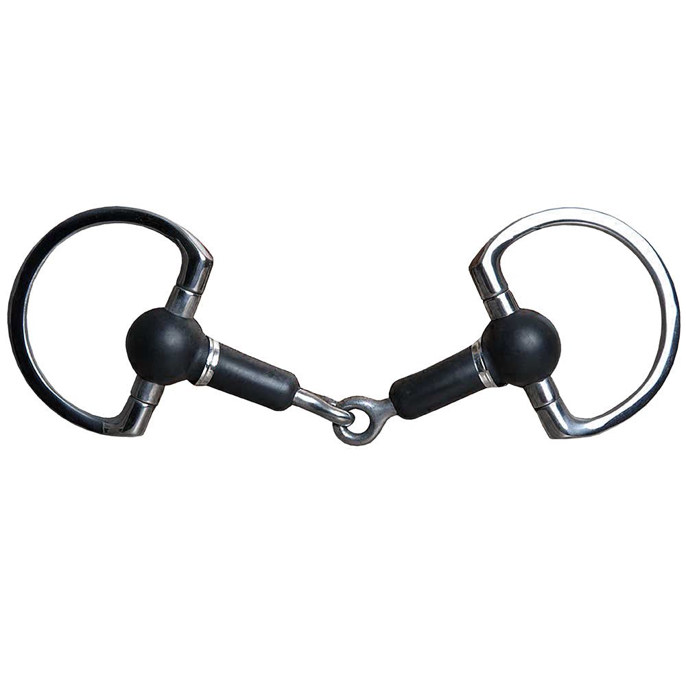 5" Hilason Western Racing Dee Ring Lightweight Horse Mouth Bit