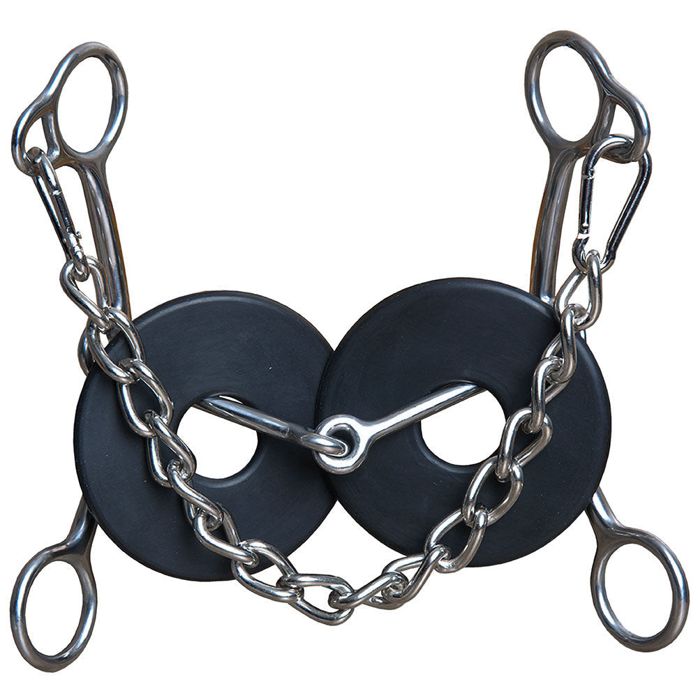 5" Hilason Western Brittany Medium Horse Mouth Shank Bit