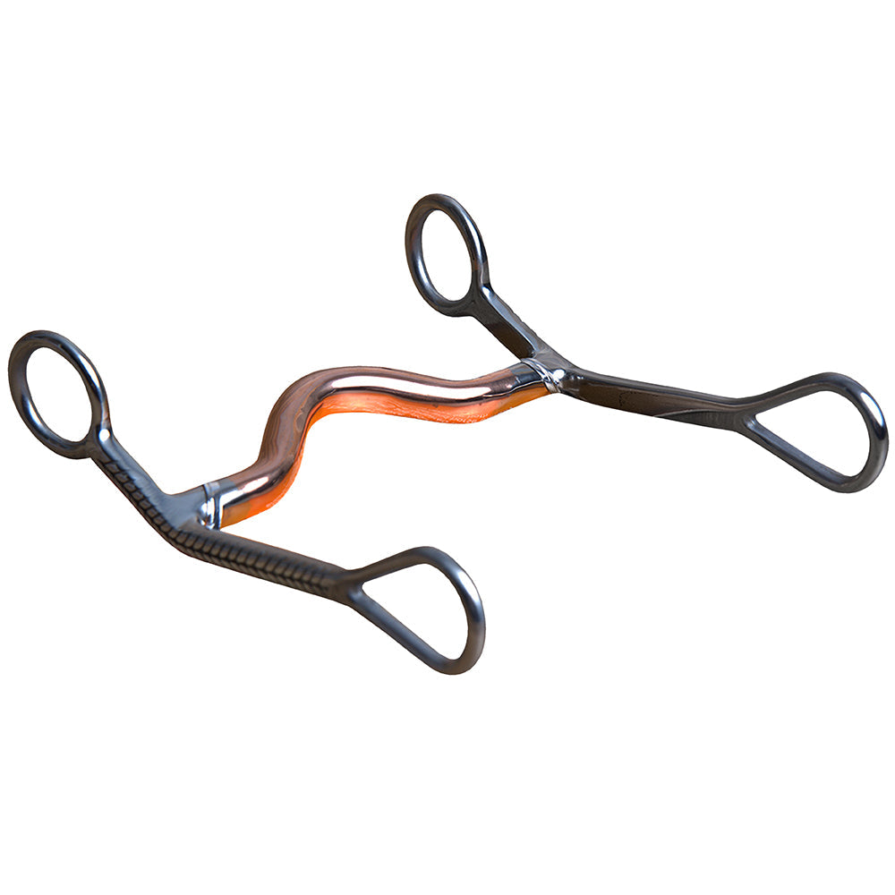 5" Hilason Western Stainless Steel Horse Copper Mouth Curb Bit