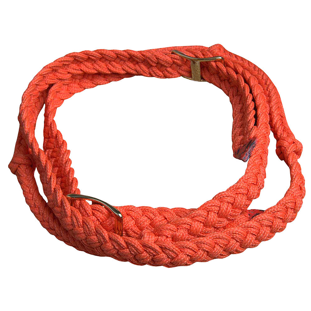 1 Inch X 6 Ft. Hilason Western Tack Horse Braided Poly Barrel Reins