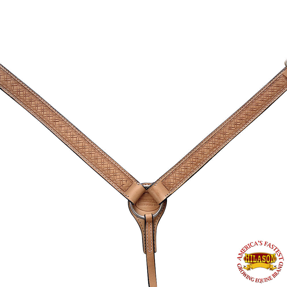 Western Horse Breast Collar Tack American Leather Hand Tool Hilason