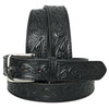 HILASON Western Genuine Leather Belt for Men Women Cowboy Cowgirl Handmade Unisex Full Grain Heavy Duty Floral Tooled