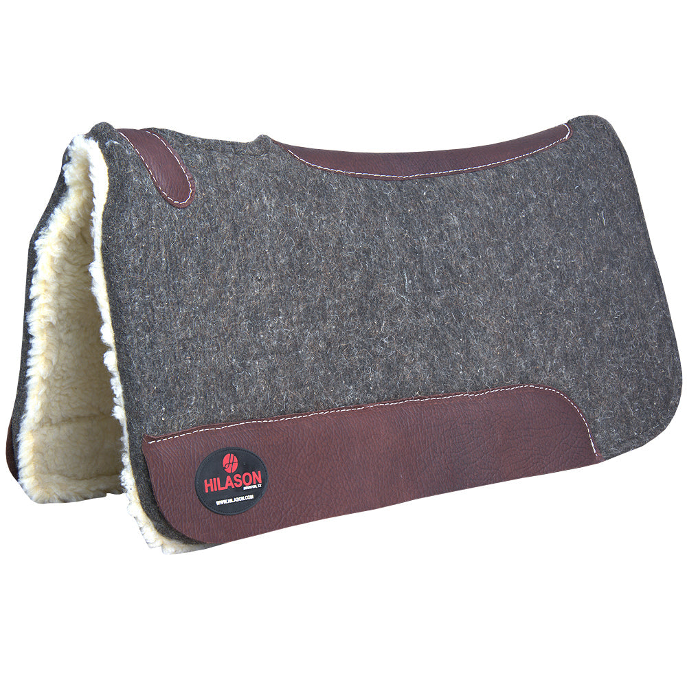 Wool Felt Horse Saddle Pad - 30 Length X 30 Width X 3/4 Thickness