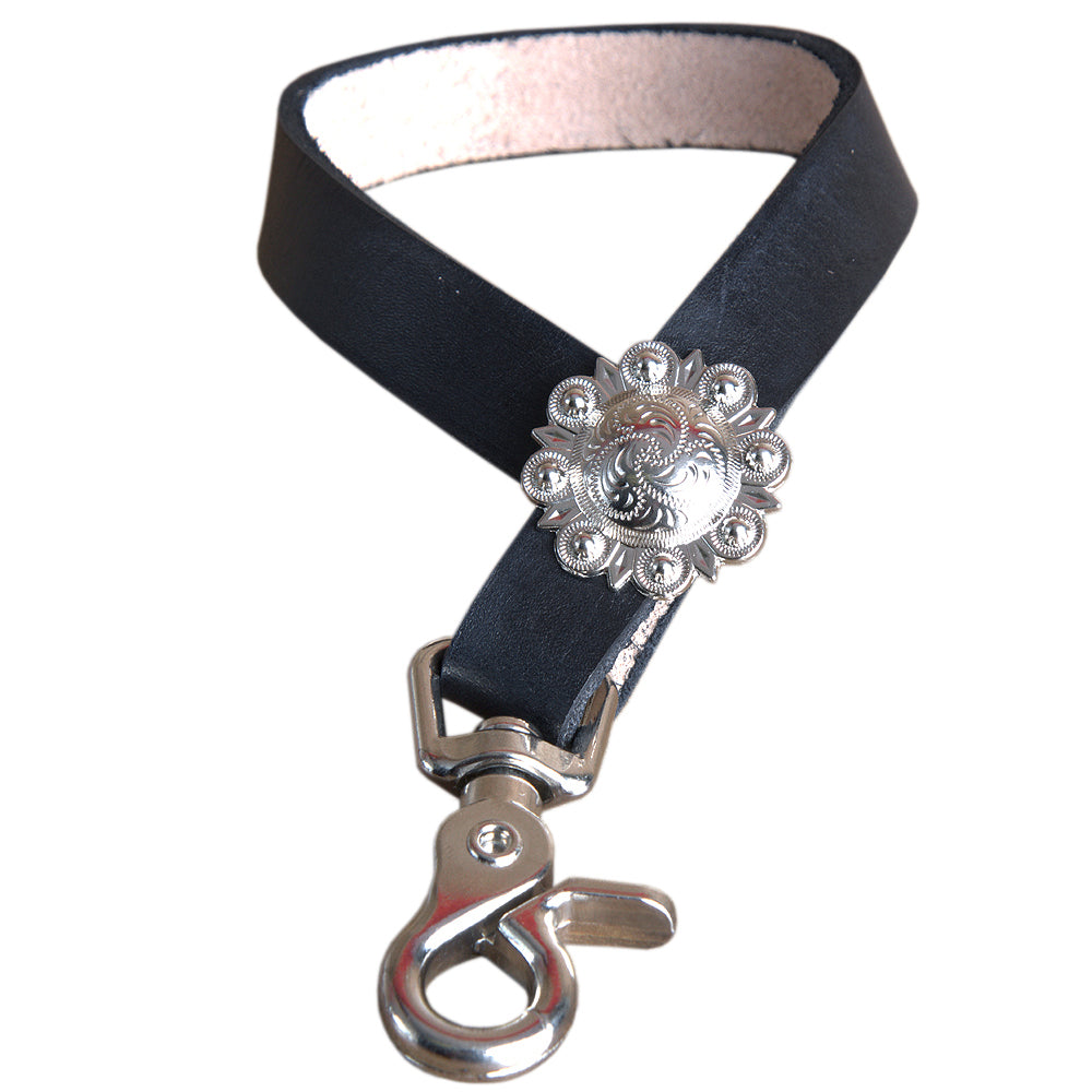 HILASON 4 Inch Leather Horse Tie Down Hobble Keeper Sunset Hand Tool | Ties Straps for Horses